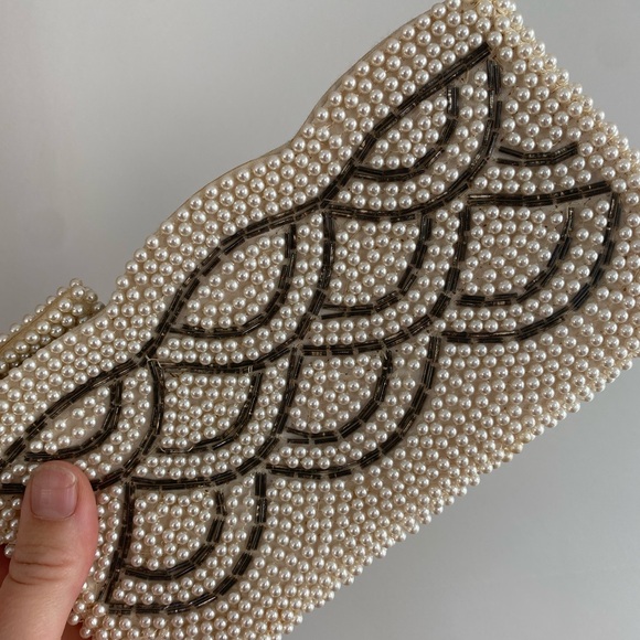 Vintage pearl clutch - Picture 2 of 5